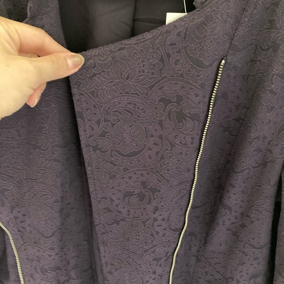 NWT - Chico’s Lace Side Zip Up Jacket - Picture 6 of 10